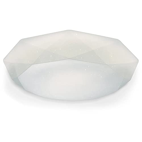 Mantra - Plafón De Techo Led Diamante 30w 5000K , Color Blanco
