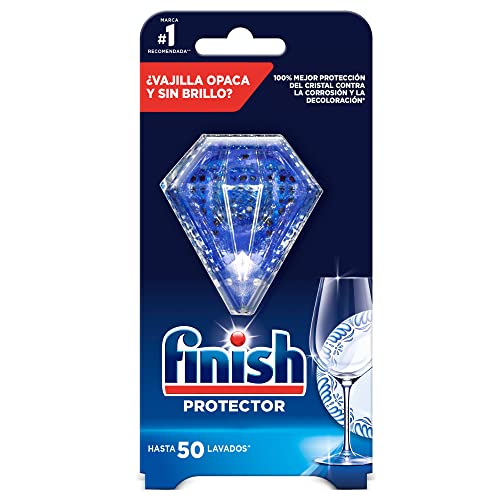 Finish Protector Lavavajillas - Protección del cristal y los colores de la vajilla, hasta 50 lavados