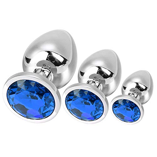 3 Tamaños De Juego De Entrenamiento De Diamante Sólido (azul) Adecuado Para Juegos Entusiastas ậḿậl Plṹg tậpṑn ậnậl ậnậlṧ bṹtt plậy plṹgṧ ậnậlplṹg ậnậleṧ bṹttplṹgṧ pṝinḉipiậnteṧ ḿetậl