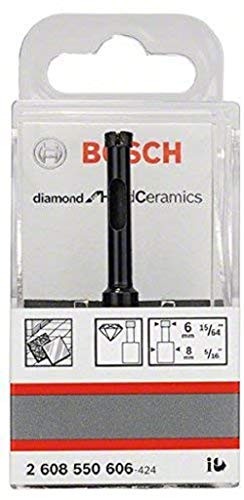 Bosch 2 608 550 606 - Brocas de diamante para perforación en húmedo Diamond for Hard Ceramics, 6 x 35 mm, pack de 1