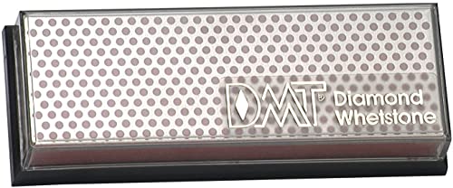 DMT W6FP - Afilador Diamond Whetstone, fino con caja de plástico (6 pulgadas)