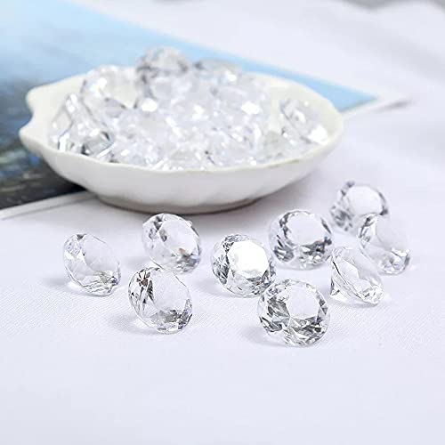 GZGXKJ 10 Piezas Diamante sintético Joyería de cristal artificial de cristal transparente con diamantes de imitación grandes para Accesorio de Joyería Decoración de Boda y Fiesta