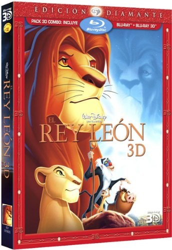 El Rey León 3D (Edición Diamante Blu-ray + Blu-ray 3D) [Blu-ray]