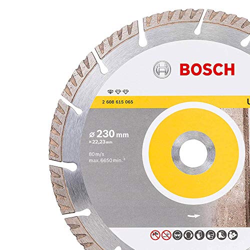 Bosch Professional 2608615065 Bosch 2608615065-Disco de Diamante Standard Universal: 230mm