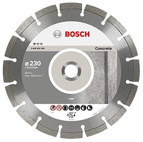Bosch 2608602200 - Disco de corte de diamante Professional for CONCRETE 230 mm